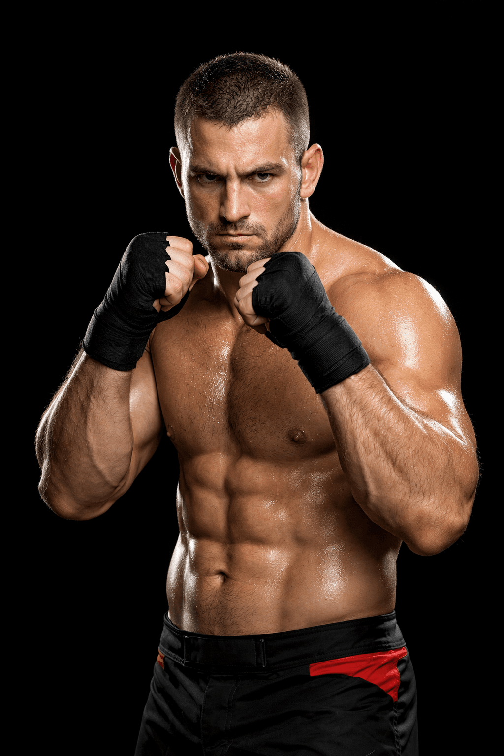 Opponent ready for sparring